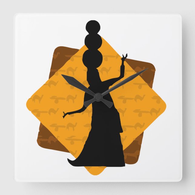 Reloj de pared acrílico (Anverso)