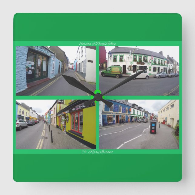 Reloj de pared acrílico (Anverso)