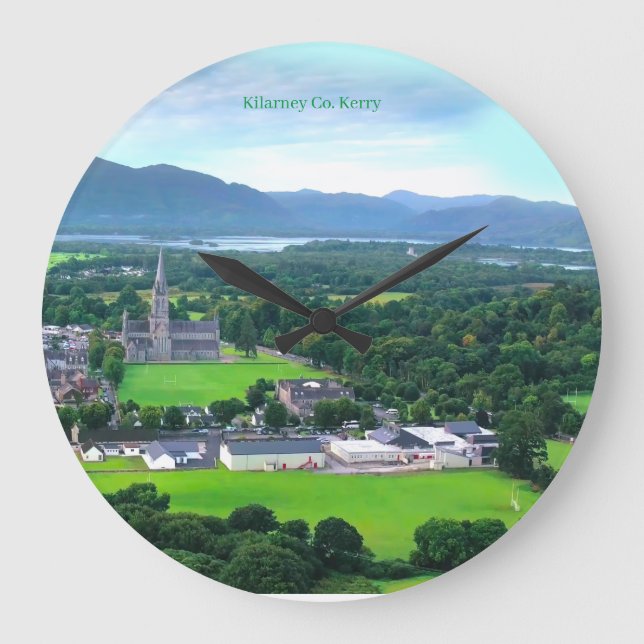 Reloj de pared acrílico (Anverso)