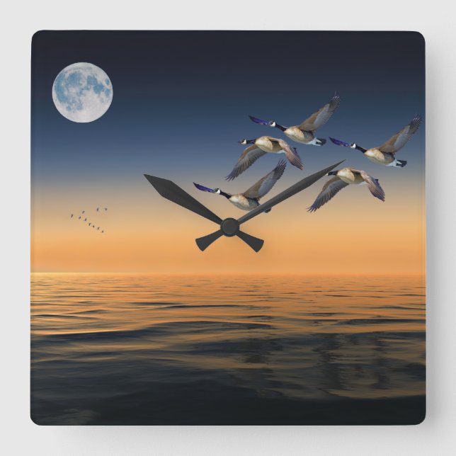 Reloj de pared acrílico (Anverso)