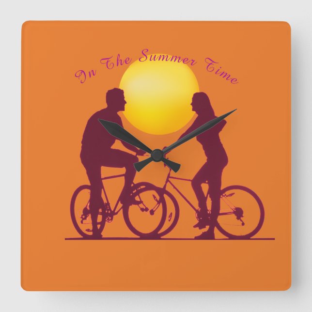 Reloj de pared acrílico (Anverso)