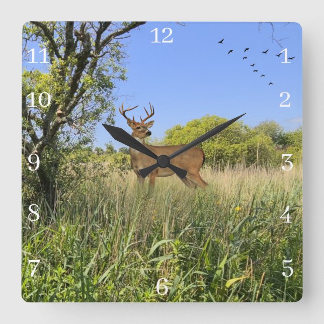 Reloj de pared acrílico (Anverso)