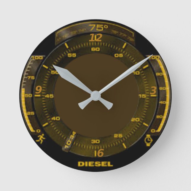 Reloj de pared acrílico (Anverso)