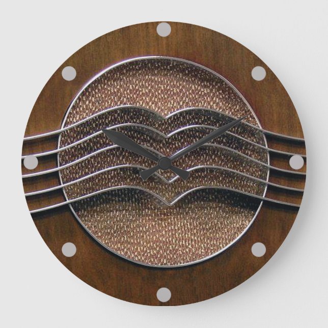 Reloj de pared acrílico (Anverso)