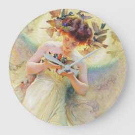 Reloj de pared acrílico