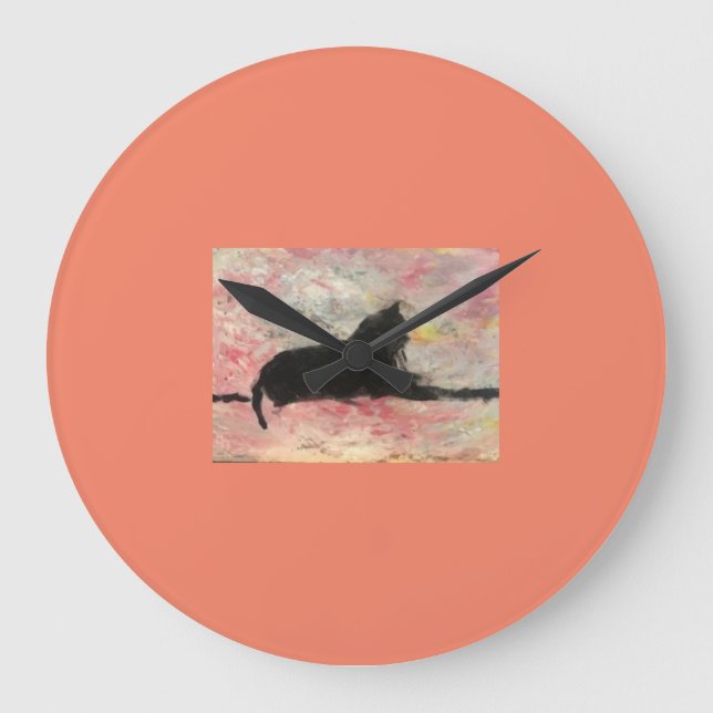 Reloj de pared acrílico (Anverso)