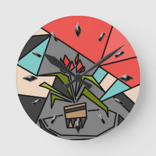 Reloj de pared acrílico