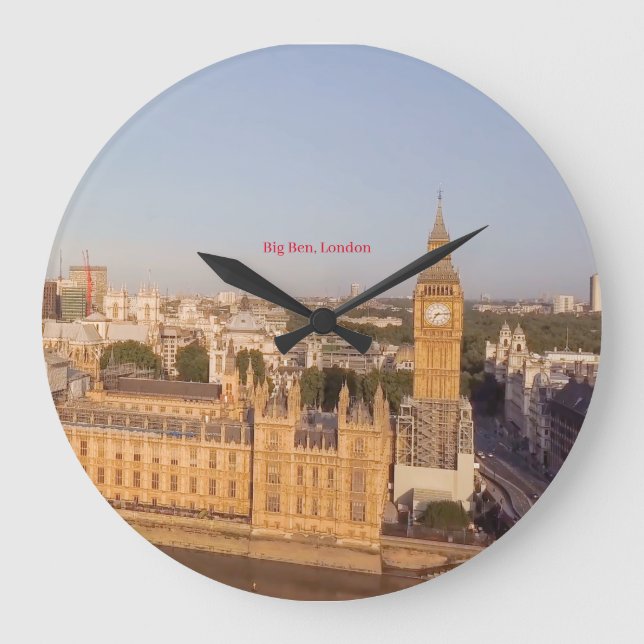 Reloj de pared acrílico (Anverso)