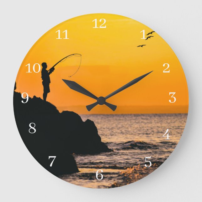 Reloj de pared acrílico (Anverso)