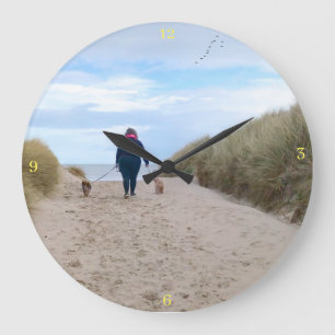 Reloj de pared acrílico