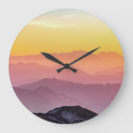 Reloj de pared acrílico