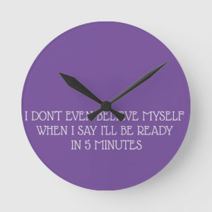 Reloj de pared acrílico