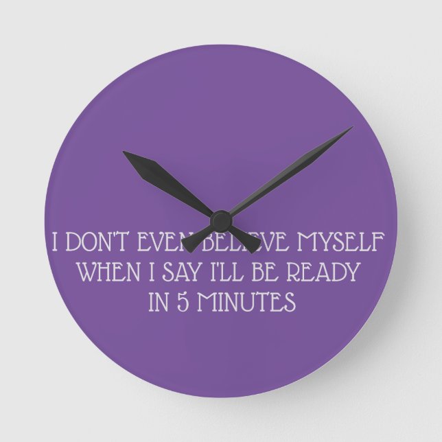 Reloj de pared acrílico (Anverso)