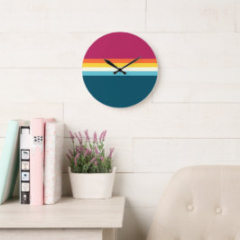 Reloj de pared acrílico