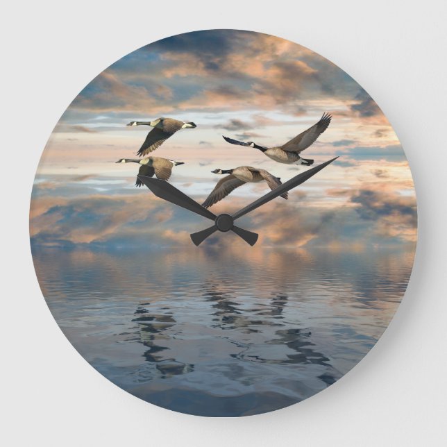 Reloj de pared acrílico (Anverso)