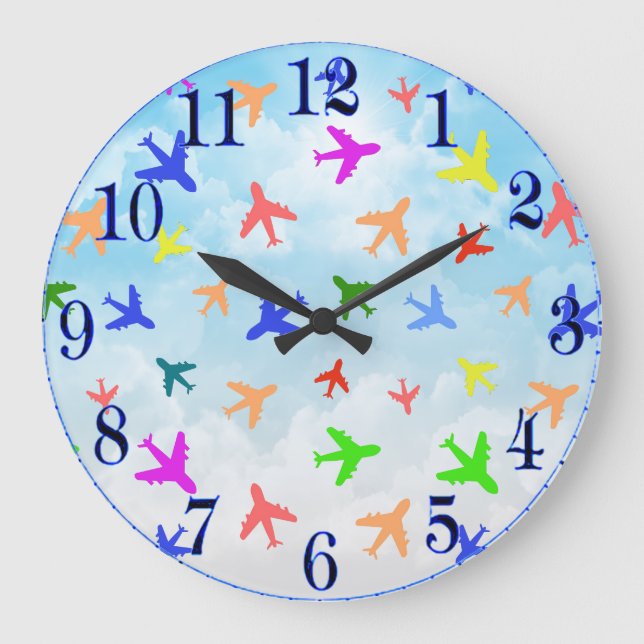 Reloj de pared acrílico (Anverso)