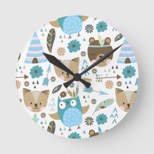 Reloj de pared acrílico (Anverso)