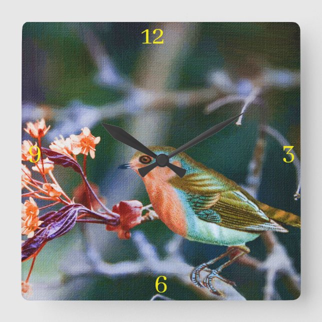 Reloj de pared acrílico (Anverso)