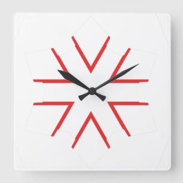 Reloj de pared acrílico