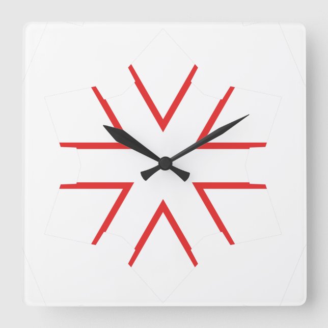 Reloj de pared acrílico (Anverso)