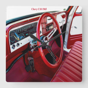 Reloj de pared acrílico