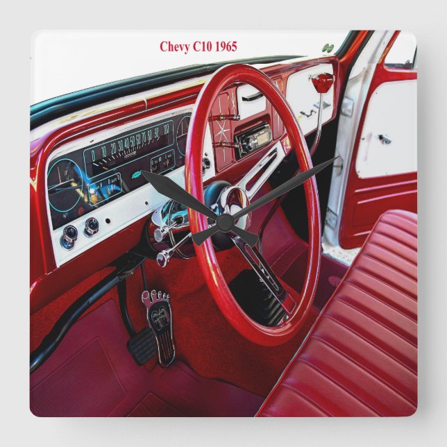 Reloj de pared acrílico (Anverso)