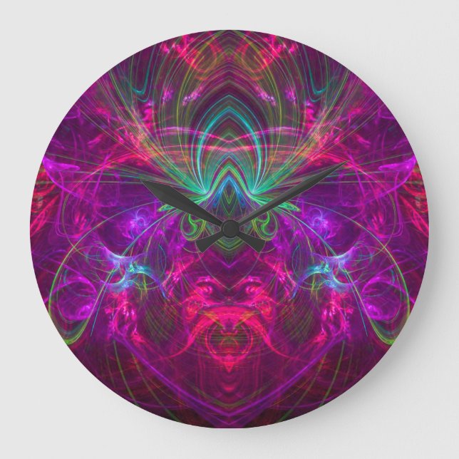 Reloj de pared acrílico (Anverso)