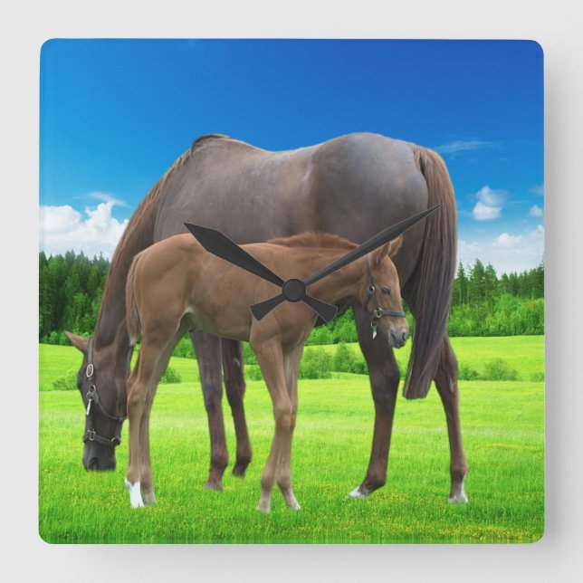 Reloj de pared acrílico (Anverso)