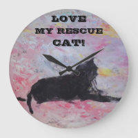 Reloj de pared acrílico