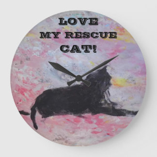 Reloj de pared acrílico