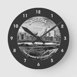 Reloj de pared acrílico ASSIRIA