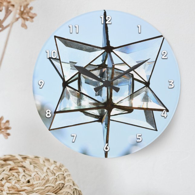 Reloj de pared acrílico azul claro de SunCatcher (Subido por el creador)