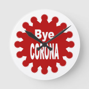Reloj de pared acrílico Bye CORONA