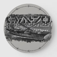 Reloj de pared acrílico Carl Vinson