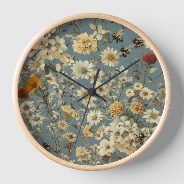 Reloj de pared acrílico cuadrado de 10,75" (Anverso)