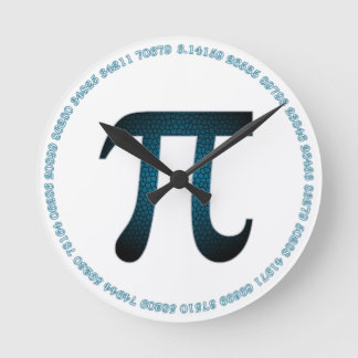 Reloj de pared acrílico de arándano azul en blanco