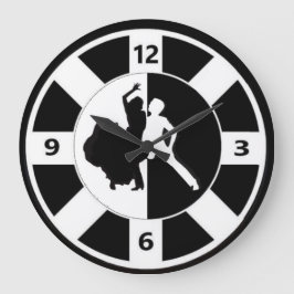 Reloj de pared acrílico de bailarinas