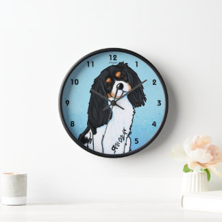 Reloj de pared acrílico de Cavalier King Charles