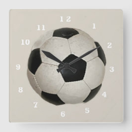 Reloj de pared acrílico de la bola de fútbol