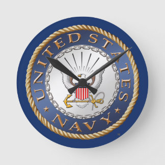 Reloj de pared acrílico de la Marina de Estados Un
