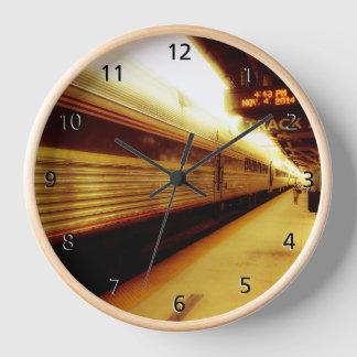 Reloj de pared acrílico de la vía 2