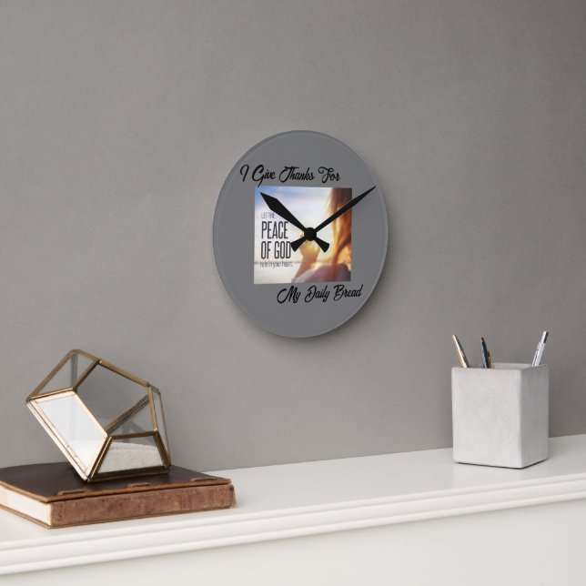 Reloj de pared acrílico de las colecciones Inspire (Oficina)