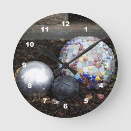 Reloj de pared acrílico de Orbs Jardín