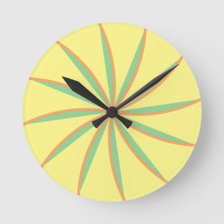 Reloj de pared acrílico de palma grande