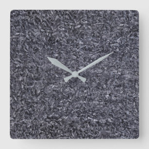 Reloj de pared acrílico de patrón de piedra de gra