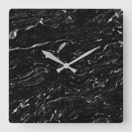 Reloj de pared acrílico de patrón de piedra de gra