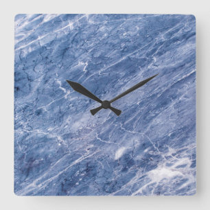 Reloj de pared acrílico de patrón de piedra de gra