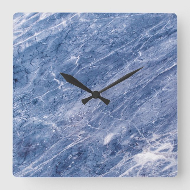 Reloj de pared acrílico de patrón de piedra de gra (Anverso)