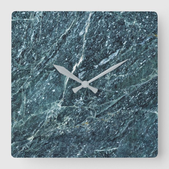 Reloj de pared acrílico de patrón de piedra de gra (Anverso)