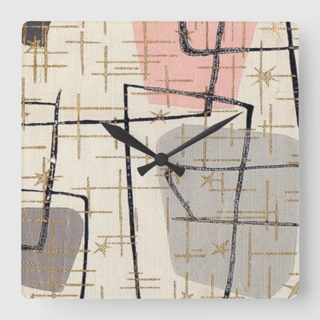 Reloj de pared acrílico de resumen moderno de medi (Anverso)